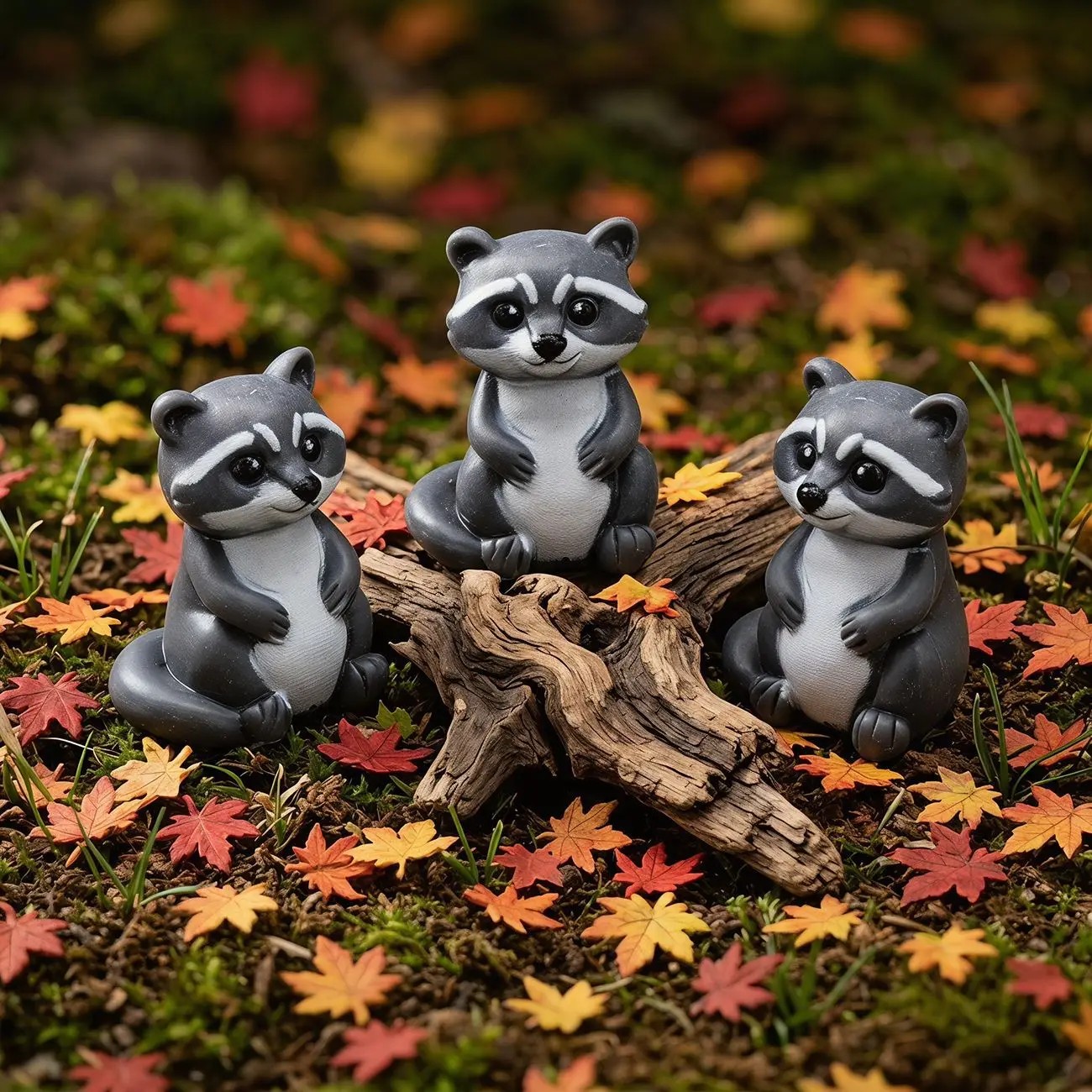 Glow Mini Raccoons (10-Pack)