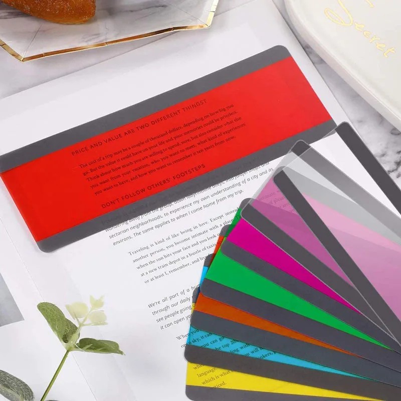Reading Guide Strips (8-Pack)
