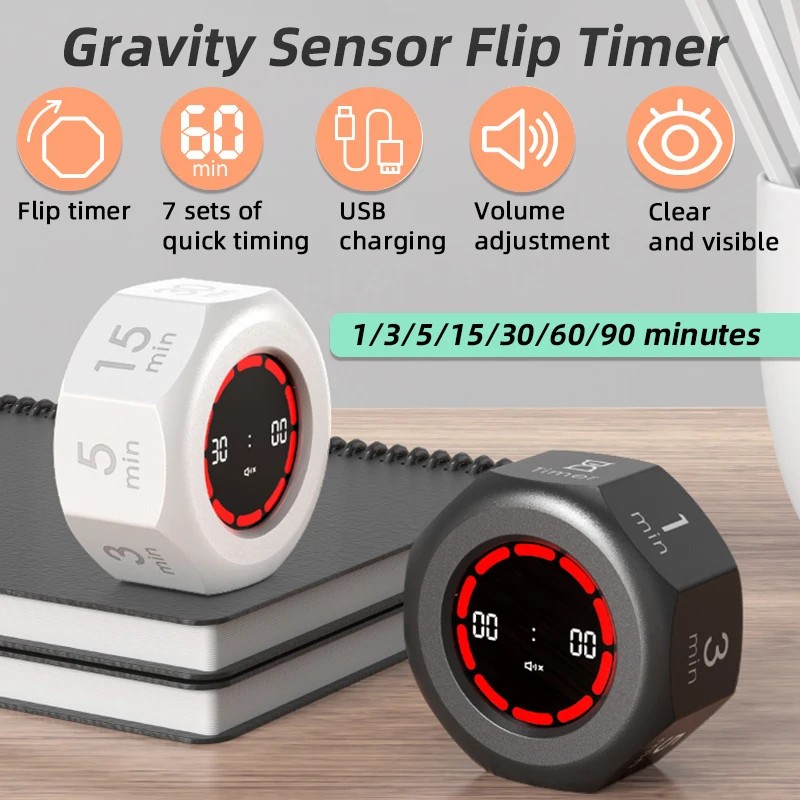 Flip Timer Cube